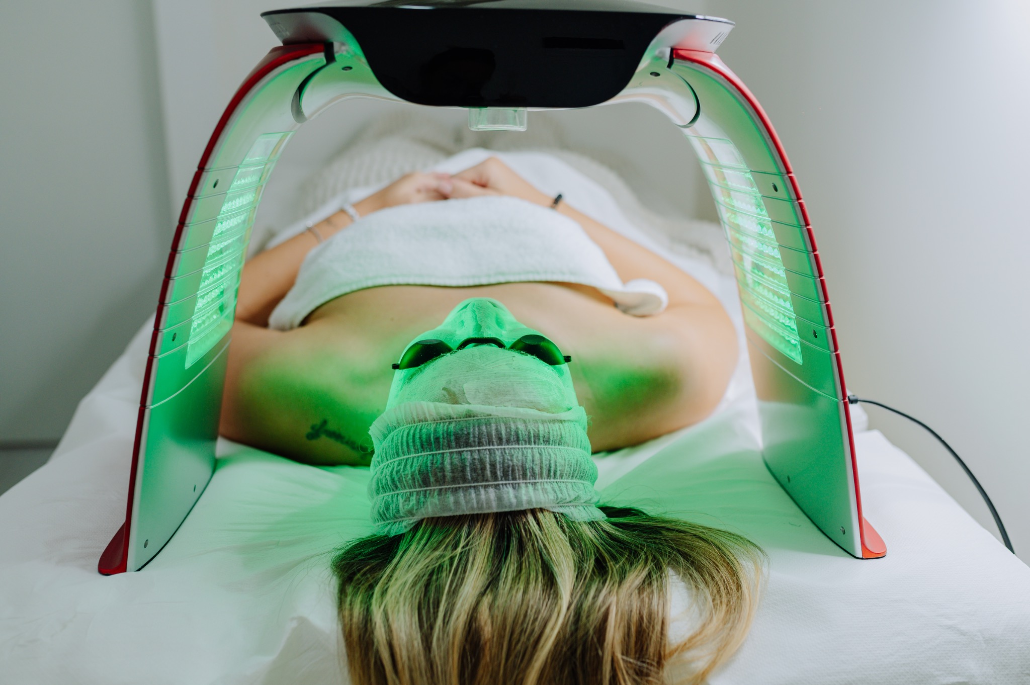 Trattamento viso · in cabina