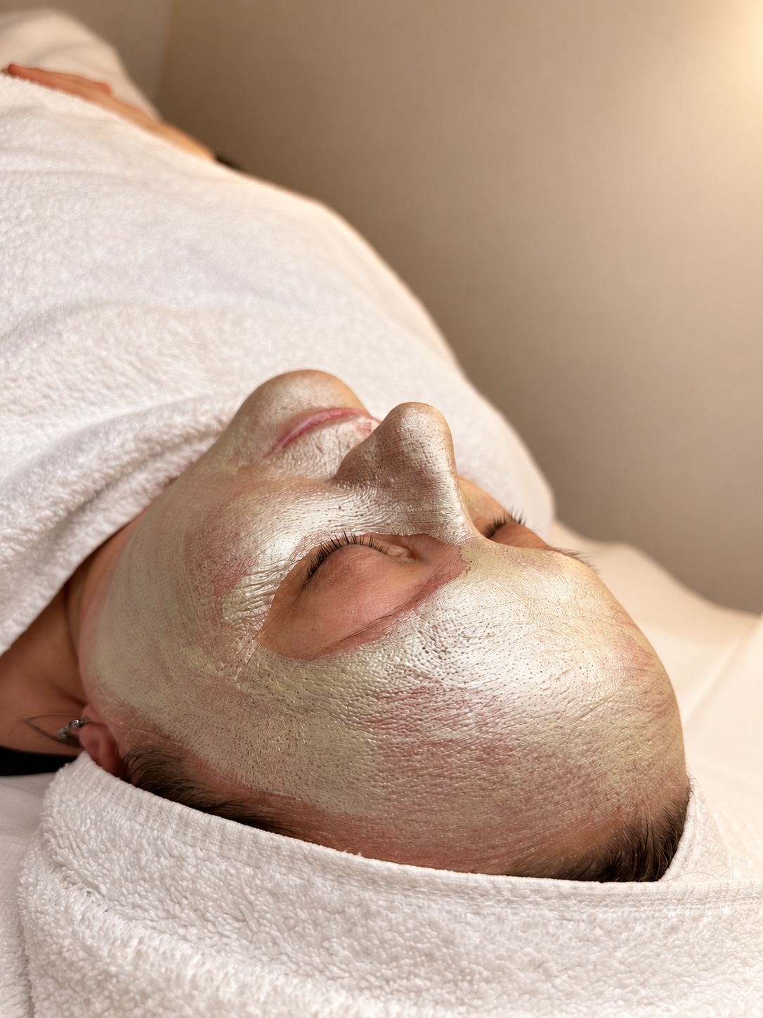 Maschera viso · dettaglio