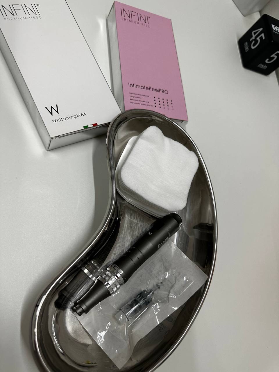 Microneedling · preparazione in cabina