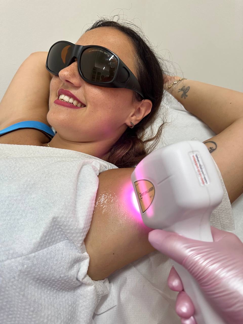 Laser Triodox · trattamento in cabina