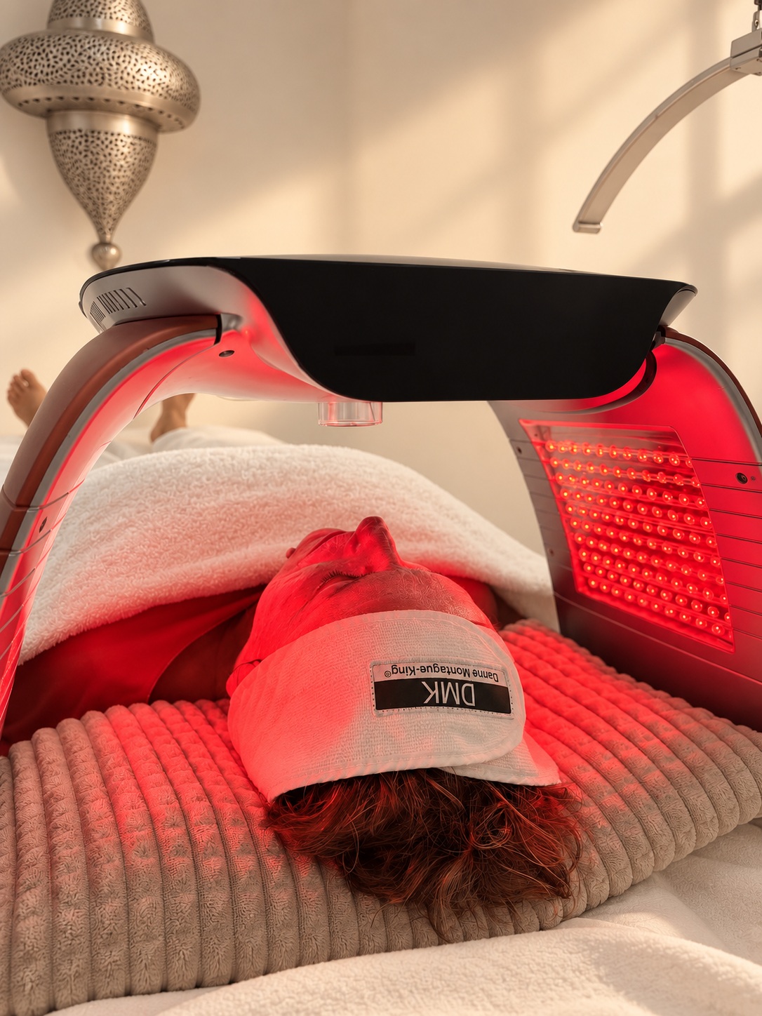 Trattamento viso · luce LED